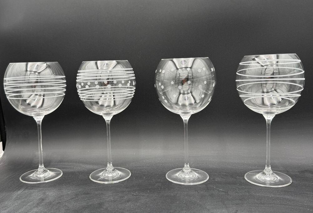 Mikasa Cheers Balloon Red Wine Glasses Set of 4